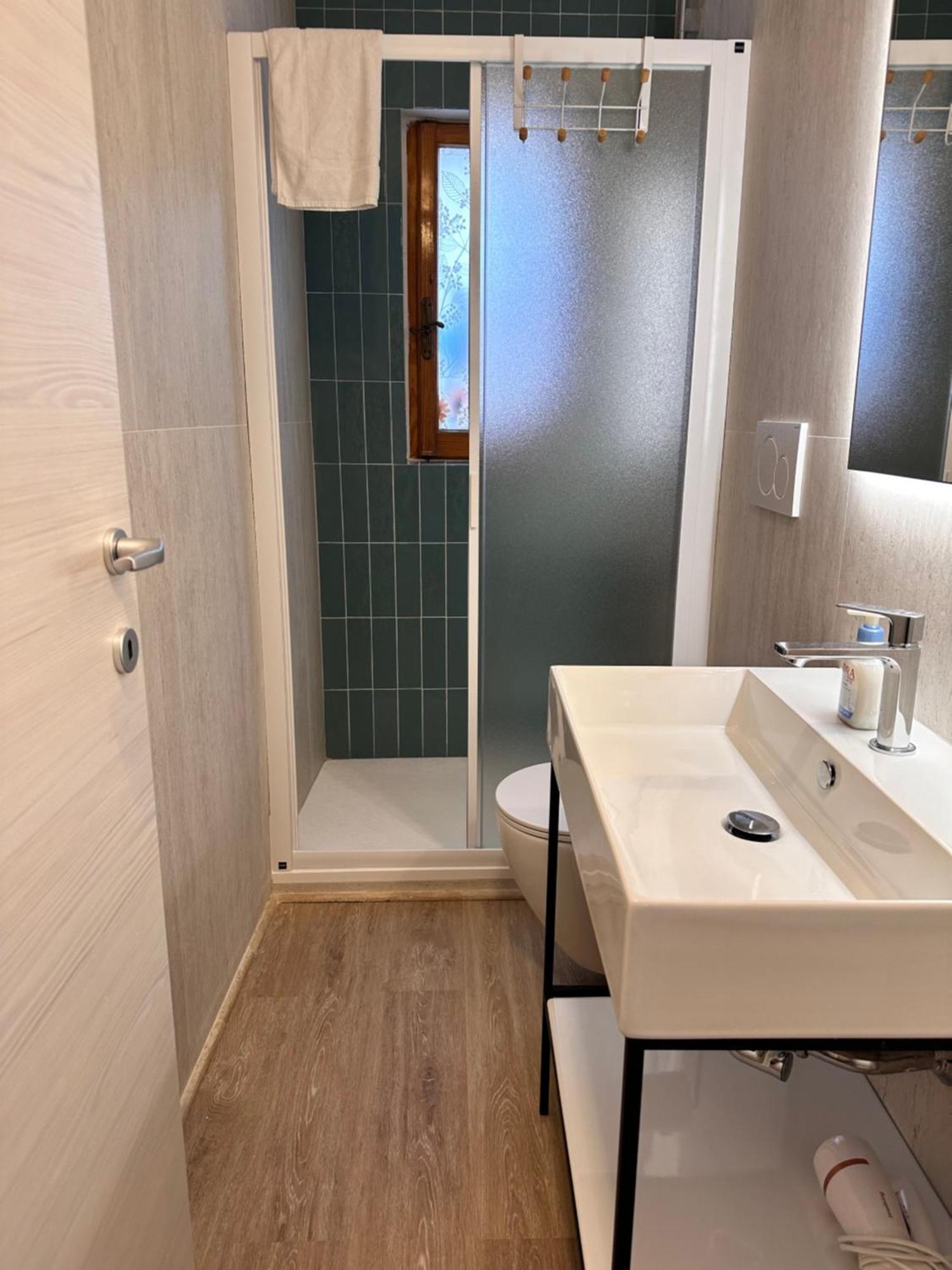 Amiter Bagni San Filippo Apartment Bagian luar foto